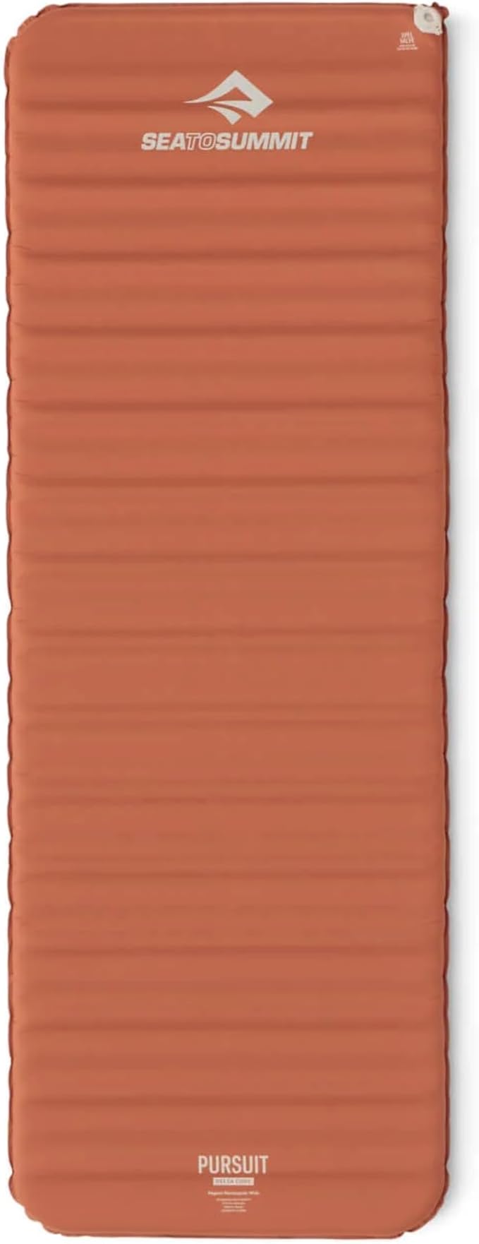 Sea to Summit Pursuit Self-Inflating Sleeping Mat for Camping and Backpacking, Rectangular - Regular (72 x 25 x 2 inches)