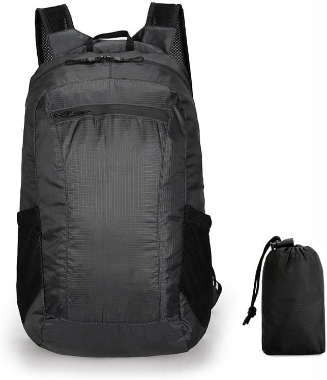 Foldable Daypack, Small Backpack, Hiking Backpack Daypack, Lightweight Waterproof Travel Packable Rucksack for Men and Women