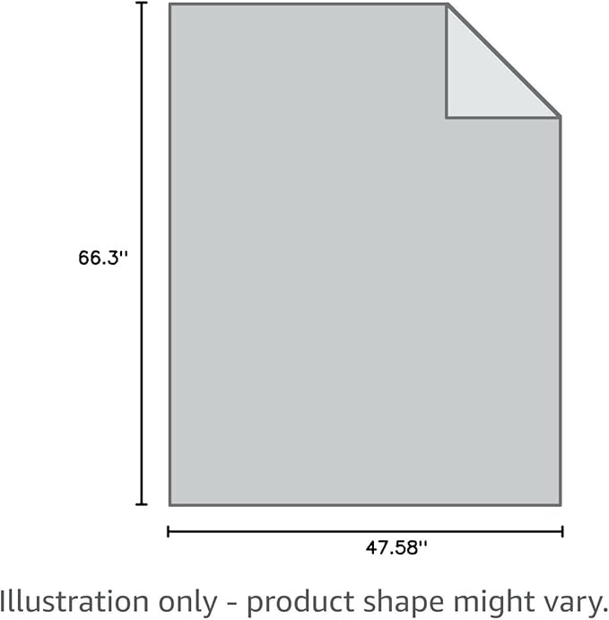 Litume Travel Camping Blanket Lightweight and Breathable, 67 x 48 in Soft Airplane Flight Blanket for Travelers, Foldable Sheet with Stuff Sack for Train, Camp, backapcking, Office, Home