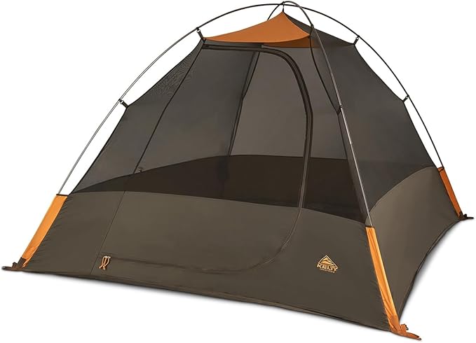 Kelty Grand Mesa 2P or 4P Backpacking Tent – 3 Season Camping, Thru Hiking Shelter, Aluminum Pole Frame, Single Door + Vestibule, 2024 Model