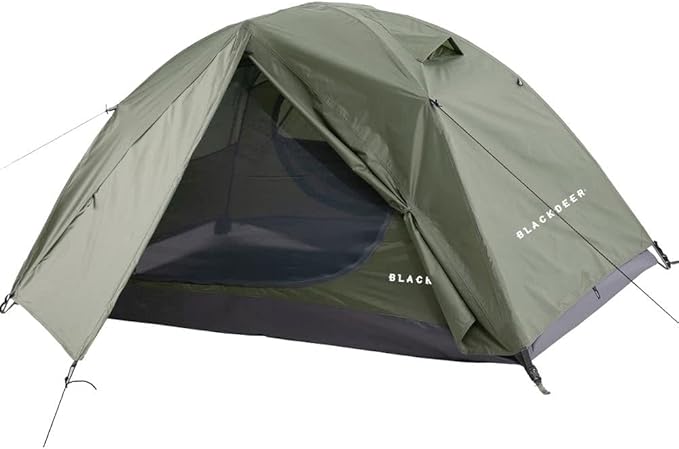 GeRRiT Products 2P Backpacking Tent Outdoor Camping 4 Season Tent with Snow Skirt Double Layer Waterproof Hiking Trekking Tent