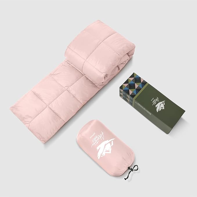 Camping Blanket,Lightweight Puffy Blanket Packable Down Alternative Throw Blanket Waterproof Windproof for Outdoors, Travel, Beach, Airplane, Hiking