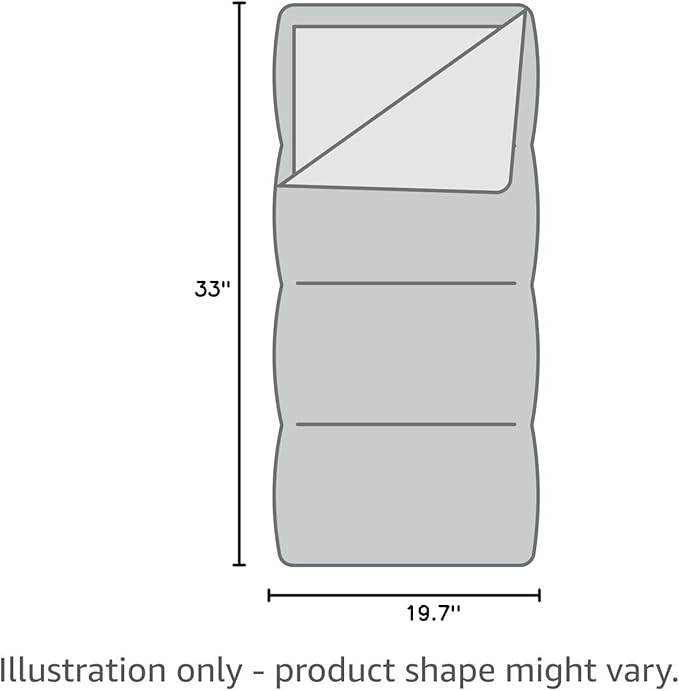 Mountaintop Down Sleeping Bag, 15F 650 Fill Power - Ultralight Compact Portable Hiking Camping Sleeping Bag with Compression Sack for Adults, Teens