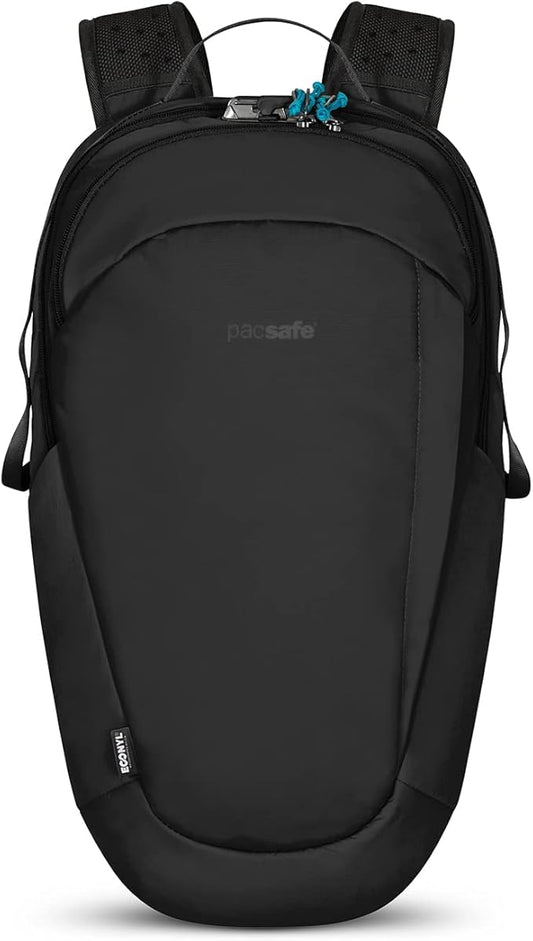 Pacsafe ECO 25L Anti Theft Backpack, ECONYL Black
