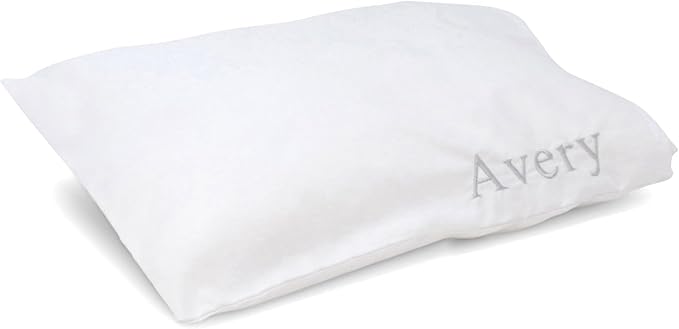 Pipsqueak Microfiber Pillow - Small, Mini, Tiny - 11 x 7 in - Perfect for Travel, Cars, Airplanes, Camping, Dogs, Toddlers, Kids, Lumbar, Knees and Neck - Ages 2 Yrs and Up