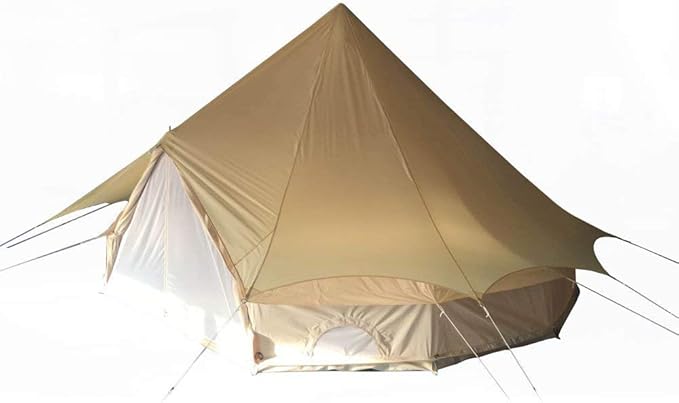 UNISTRENGH Waterproof Sunshade Heavy Duty Top Cover Roof Shelter for 3M 4M 5M 6M 7M Bell Tent (Sunshade, for 3M/9.7ft Tent)