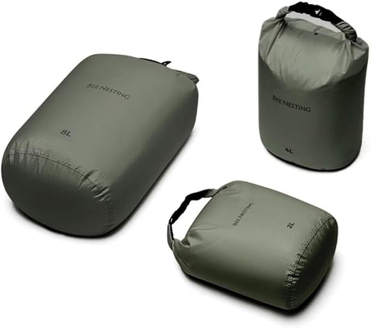 Bee Nesting Waterproof Dry Bag Lightweight Dry Sack Marine Dry Bags Suitable for swimming,kayaking,rafting boating, surfing, outdoor travel, mountaineering,hiking