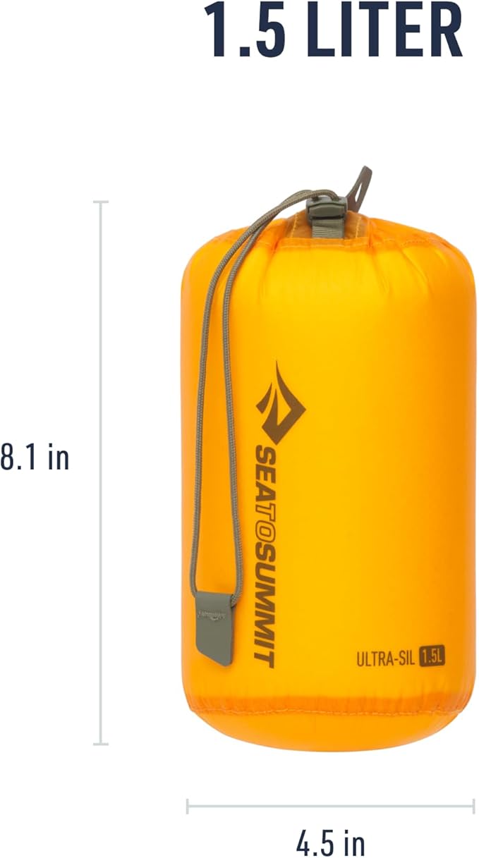 Sea to Summit Ultra-SIL Stuff Sack, Ultralight Outdoor and Travel Storage