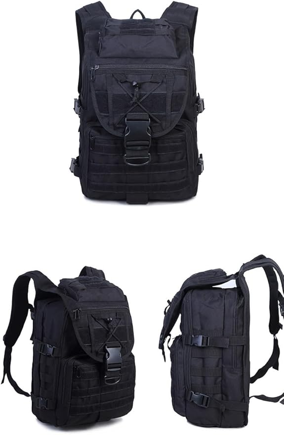 Tactical Backpack Military Molle Hiking 40L Outdoor camouflage travel camping tactical army green