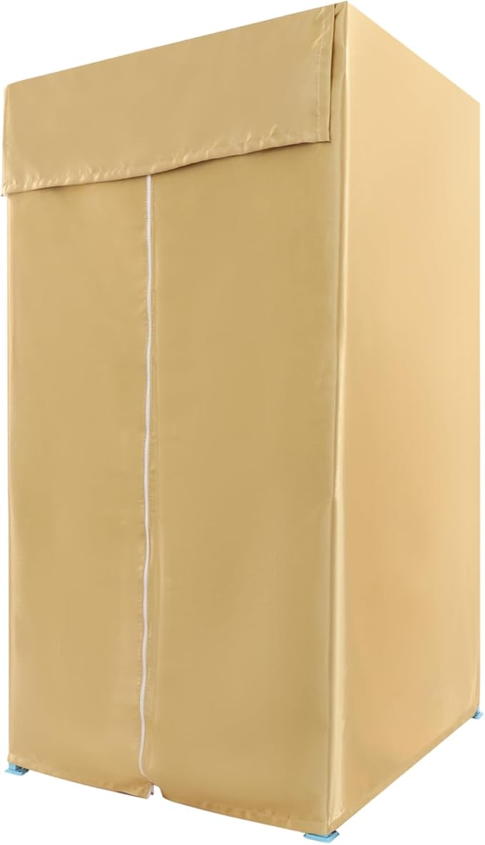 Portable Privacy Dressing Room Folding Fitting Room Portable Dressing Room Freestanding Foldable Changing Room with Curtain for Indoor Fashion Photoshoots, Camping, Or Pool