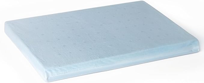 LOFE Adjustable Memory Foam Pillow's One Layer - 1 Height 2'' Insert for Cervical Pillow for Neck Pain Relief, CertiPUR-US Memory Foam Piece, Ultra Thin Pillow for Stomach Sleeper, Blue, Ultra Soft