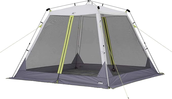 CORE Outdoor Tent Footprints | Perfect Tarp Camping Accessories for Easy Camp Setup (10x10 Instant Screen House)