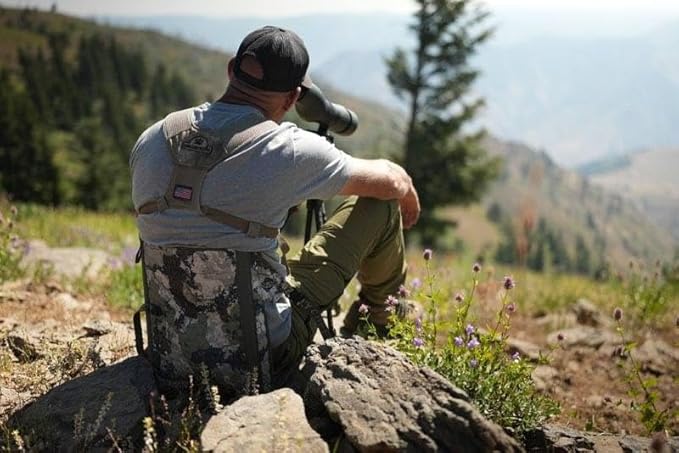 Crazy Creek Kings Camo HEX 2.0 Original Chair for Hunting, Camping, Stadium Seating & More, on All Terrains, Adjustable Straps, Compact Design, Water-Resistant, Kings Camo