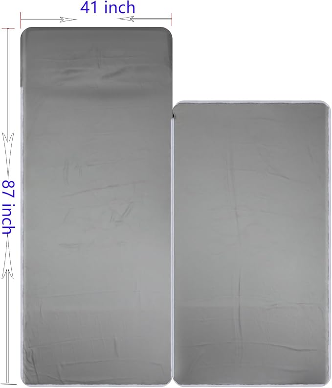 Chiffon Sleeping Bag Liner - Adult Sleep Sack & Travel Sheet for Hotel - Ideal for Camping, Hiking, Backpacking, Sofa, RV, Summer Warm Weather Seasons