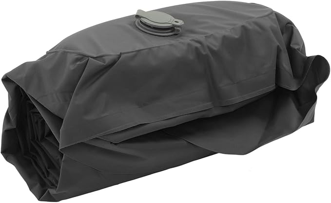 Sleeping Pad for Camping, Camping Sleeping Pad, Ultralight Inflatable Sleeping Mat with Built in Foot Pump & Pillow, Upgraded Compact Camping Air Mattress for Camping, Backpacking (Dark Gray)