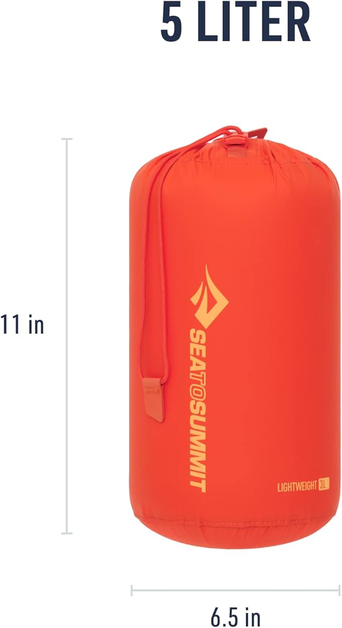 Sea to Summit Lightweight Stuff Sack, Durable Outdoor and Travel Storage
