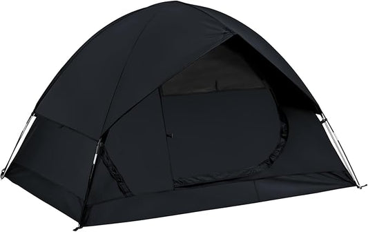 Spacious Waterproof 2/4 Person 4-Season Tent with Big Rain Fly – Versatile Outdoor Camping Tent for Hiking, Backpacking, and Festivals – Easy Setup & Durable Design