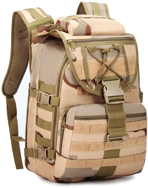 Tactical Backpack Military Molle Hiking 40L Outdoor camouflage travel camping tactical sansha camouflage