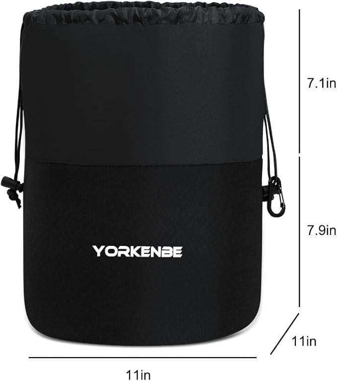 Camping Cookware Mess Kit Bag, High Capacity Camping Tableware Storage Bag, Drawstring Heavy Duty Water Resistant Cookware Organizer for BBQ Outdoor Cooking Essentials (1)