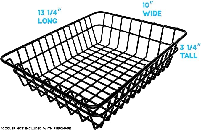 Cooler Basket for YETI Tundra Haul, YETI Roadie 48, and YETI Roadie 60 - Wire Cooler Rack for YETI Wheeled Coolers - Compatible with YETI Accessories