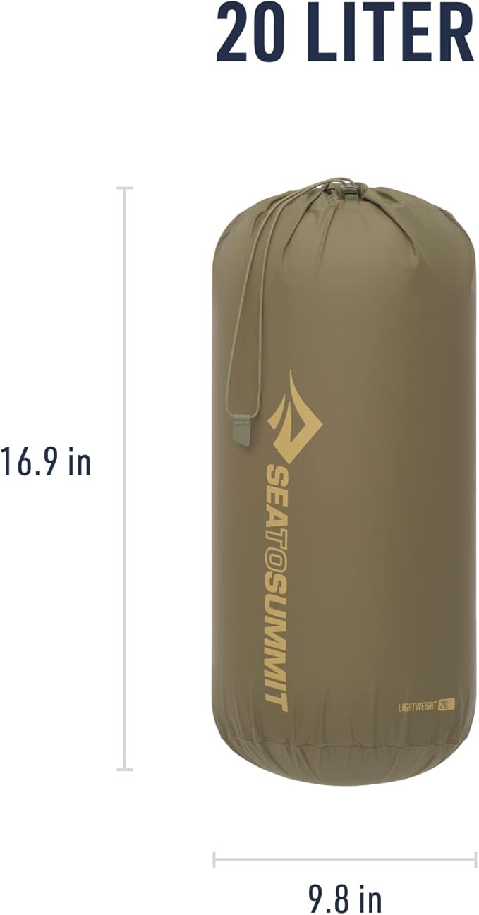 Sea to Summit Lightweight Stuff Sack, Durable Outdoor and Travel Storage