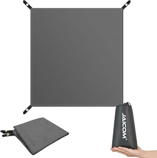 Tent Footprint - Waterproof Camping Tarp, 1-6 Person Tent Floor Saver, PU 3000mm Small Tarp for Hiking, Backpacking, Hammock, Beach, Picnic and Other Outdoor Activities