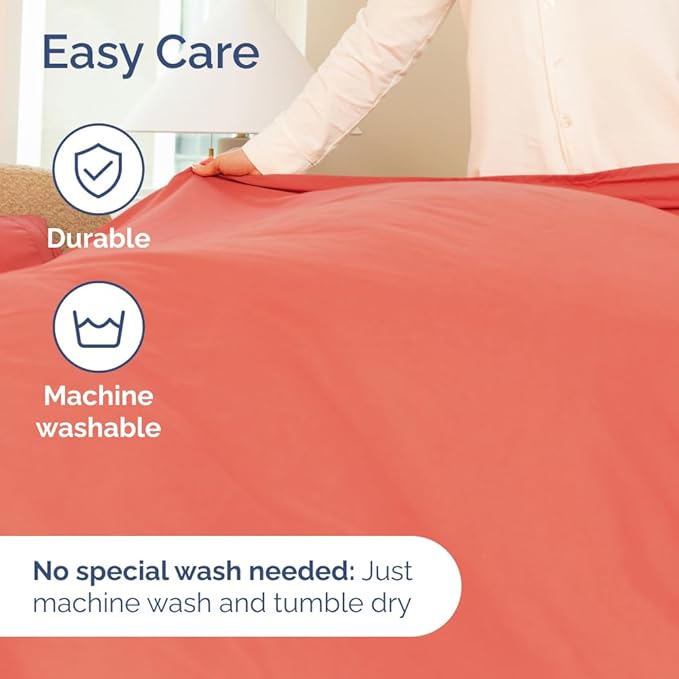 Full XL Bed Sheet - 4 Piece Full XL Bed Sheets Set - Soft, Breathable & Cooling - Hotel Luxury Bedding for Women, Men, Kids, Teens, Boys & Girls - Deep Pockets, Comfy, Fade and Wrinkle Free - Coral