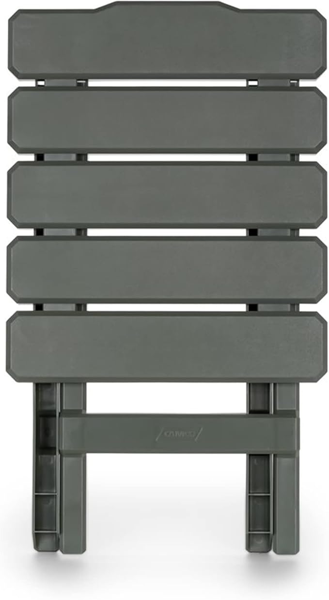 Camco 21042 Quick-Folding Adirondack Table, Plastic, Sage