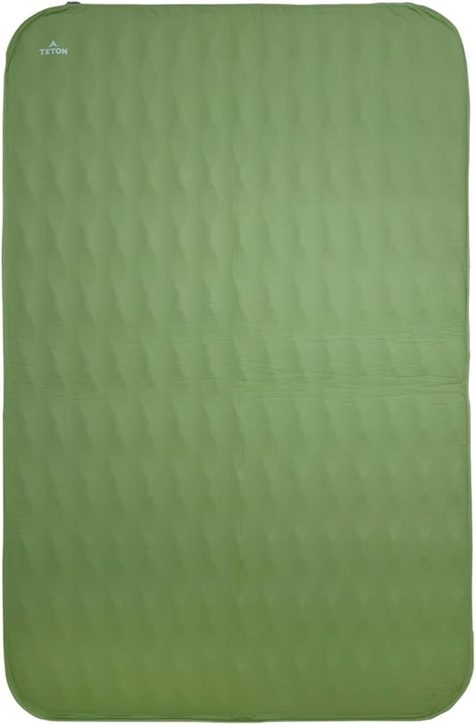 Teton Outfitter Canvas Camping Pad, Comfort Infused Sleeping Pad, Glamping Level Comfort with a Cloud Like Mattress, Perfect with Outfitter Camp Cots