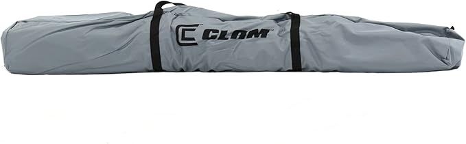 CLAM Pop Up Screen Tent, Outdoor Camping Gazebo Canopy, Escape, 11.5', Gray