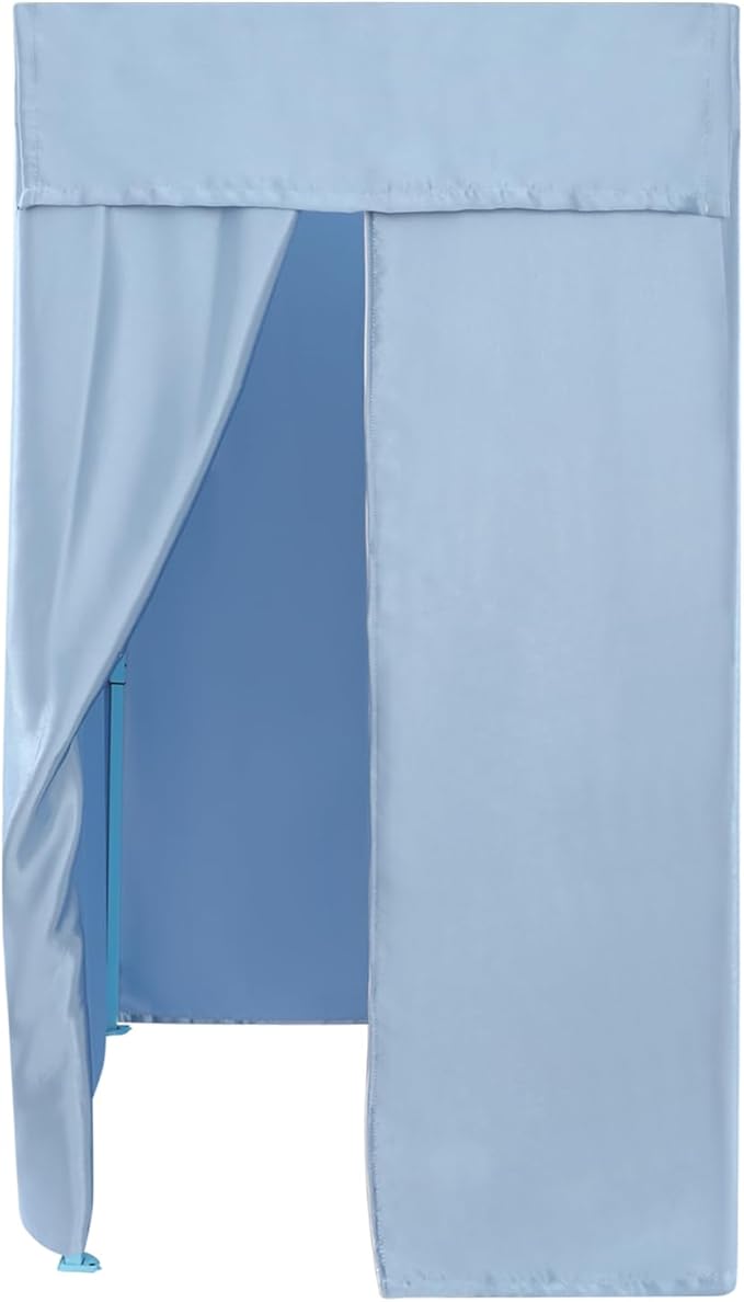 Portable Privacy Dressing Room Folding Fitting Room Portable Dressing Room Freestanding Foldable Changing Room with Curtain for Indoor Fashion Photoshoots, Camping, Or Pool