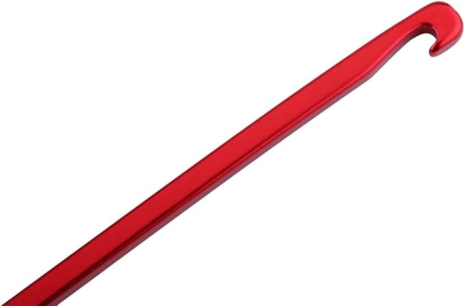 Zerone Tent Stake,10pcs 16cm/6.29in Outdoor Heavy Duty Galvanized Non-Rust Tent Pegs, Aluminum Camp Awning Canopy Accessories Tent Rock Stakes Pegs Nails for Camping
