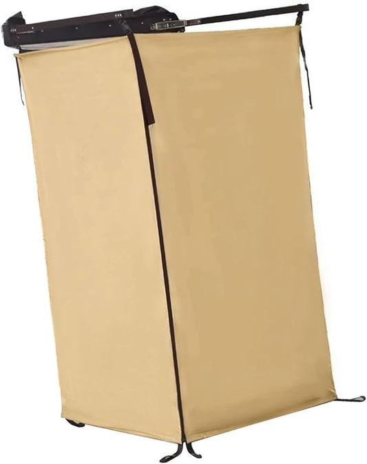 Vehicle Side Shower Tent Changing Dressing Room Hiking Outdoor Shower Room Toilet Stall for Long Road Trips Restroom SUV Van