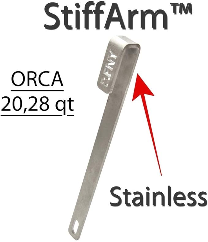DENY Locks SA-12 StiffArm Locking Bracket for ORCA 20 & 28 Quart Cooler