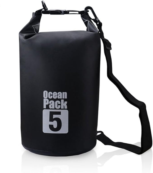 Dry Sack/Floating Waterproof Bag 2L/5L/10L/20L/30L for Boating, Kayaking, Hiking, Snowboarding, Camping, Rafting, Fishing and Backpacking