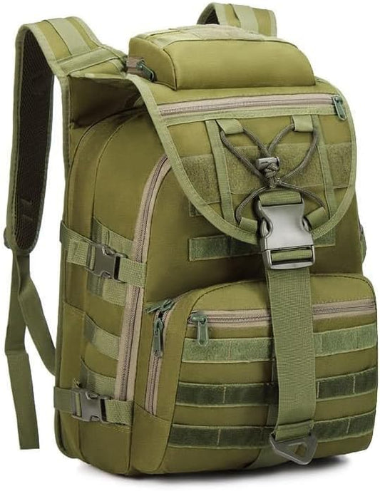 Tactical Backpack Military Molle Hiking 40L Outdoor camouflage travel camping tactical army green