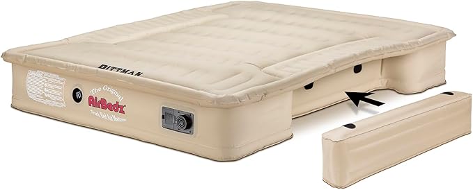 Pittman Outdoors PPI-TAN_AC5 AirBedz Original Tan Truck Bed Air Inflatable Wheel Well Side Inserts | Fits PPI-501 Through PPI-504
