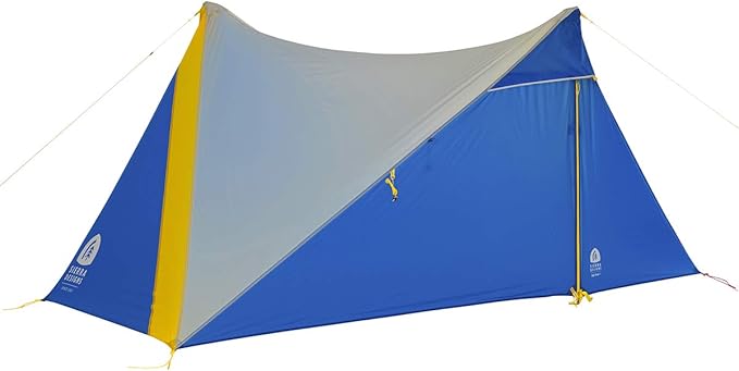 Sierra Designs High Route 1P Non-Freestanding Ultralight Trekking Pole Shelter for Thru Hiking, Backpacking, Camping, Designed by Andrew Skurka