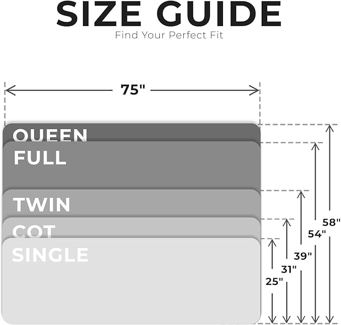 Cozzzi Folding Mattress - Twin Size Trifold Foam Mattress Topper with Removable Cover - Lightweight and Portable Sleeping Mat - Compact and Easy to Storage 75" x 31" x 4” (Grey)