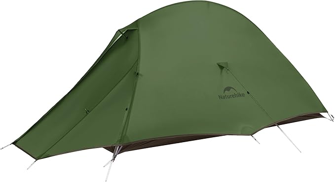 Naturehike Cloud Up 1 Person Tent, Lightweight Backpacking Tents for One Man, Waterproof Ultralight One Person Tent for Camping Hiking Backpacking