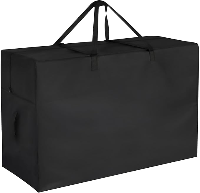 4" Narrow Twin Folding Mattress Storage Bags,Trifold Memory Foam Mattress Case,Portable Carrying Bag for 4" Cot Size Tri Fold Mattresses (Mattresses NOT Included)-31" L x 26" W x 13" H