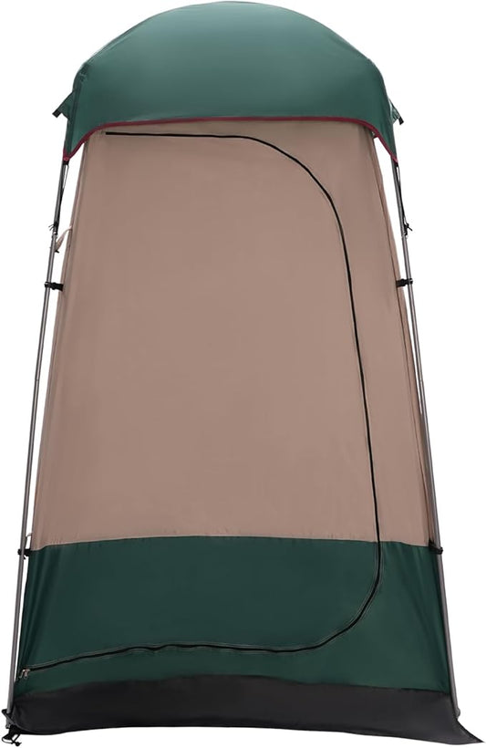 Shower Tent for Camping Outdoor Privacy Tent 63 * 63 * 94.5" Spacious Camping Changing Tent Dressing Room Portable Toilet Tent Camping Privacy Shelter Instant Outdoor Rain Shelter (Dark Green)