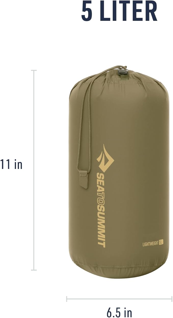 Sea to Summit Lightweight Stuff Sack, Durable Outdoor and Travel Storage