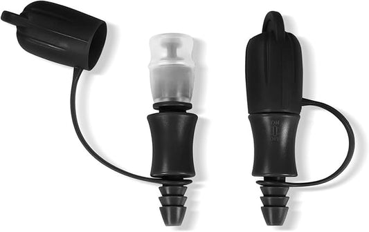 Hydration Bladder Bite Valve Replacement Mouthpiece Fit for Any Water Backpack and Most Brands, with Manual Switch Valve