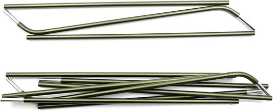 GEERTOP Lightweight Aluminum Replacement Tent Poles for Bivy Tent 1 Person - Camping Hiking Backpacking