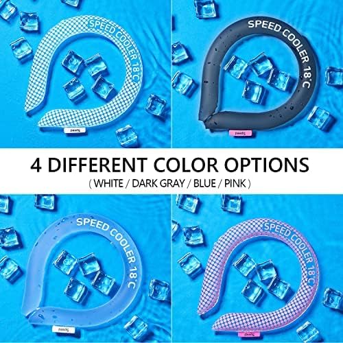 SpeedUSA Insta Speed Neck Coolers (2-Pack) (PinkDot & SkyBlue)