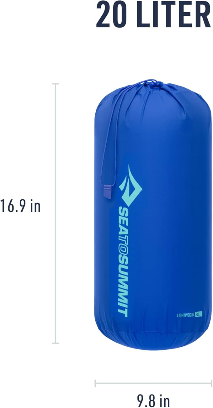 Sea to Summit Lightweight Stuff Sack, Durable Outdoor and Travel Storage