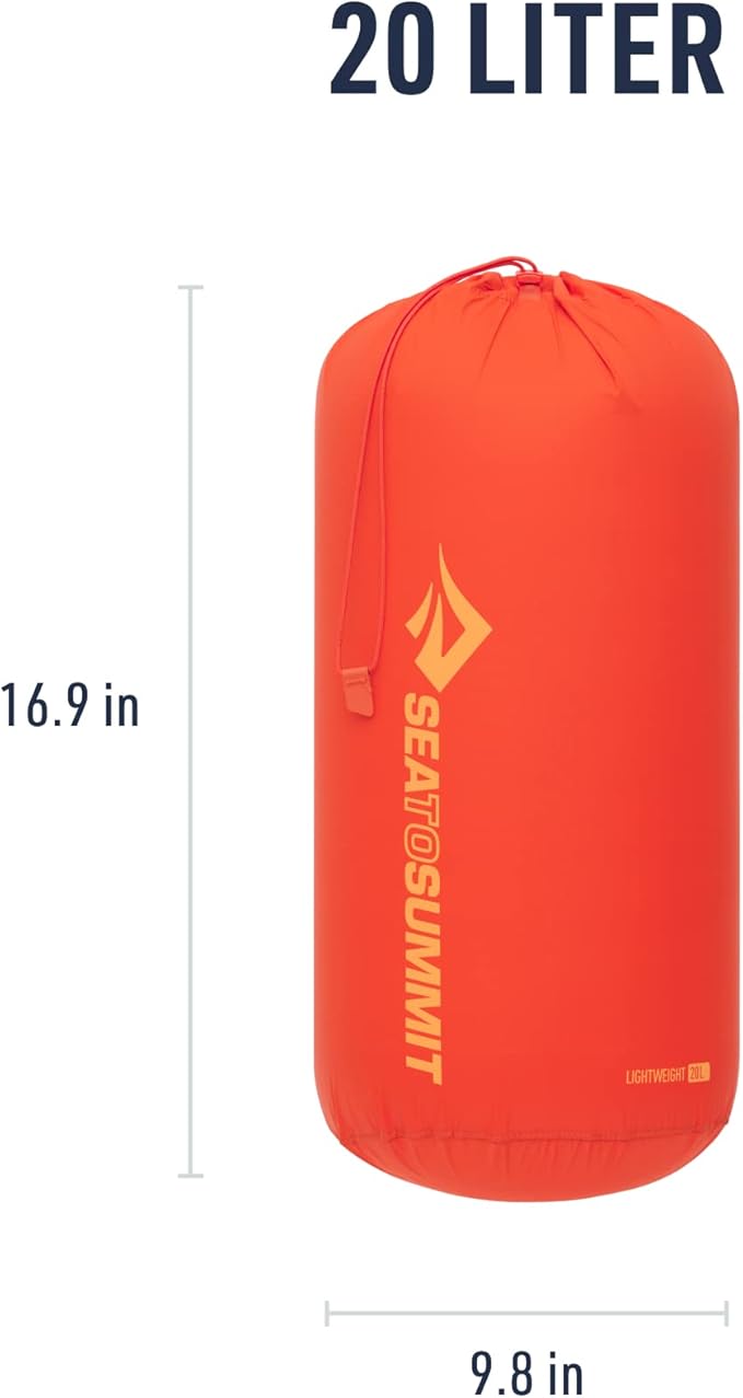 Sea to Summit Lightweight Stuff Sack, Durable Outdoor and Travel Storage
