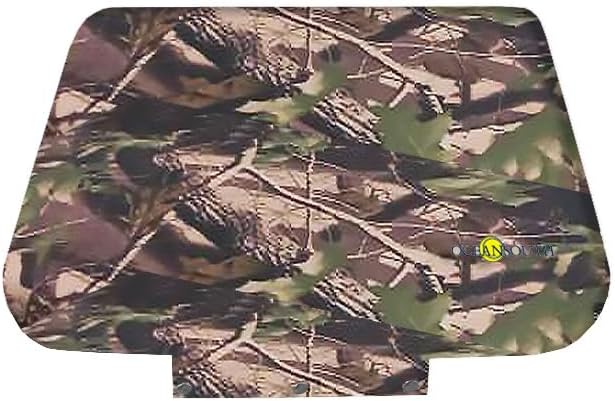 Oceansouth Seat Cushions for Yeti Coolers (Press Stud Fittings) (Camouflage, YETI 75) Camping yeti seat Cushion Handle Beach Chair ice Box chests and Coolers Foam Cooler Boat Seats