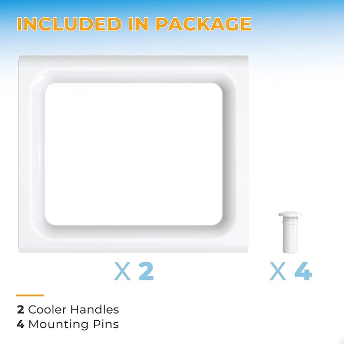 Cooler Handle Replacement Parts for Coleman 2-Way,Xtreme Cooler Handle for Camping Cooler Accessories,Double Layer Durable Design Cooler Part #3000005306#R5286b120g